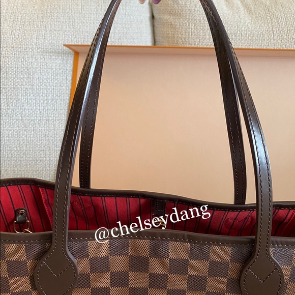 Louis Vuitton Neverfull MM Cherry Damier Ebene - Picture 10 of 13